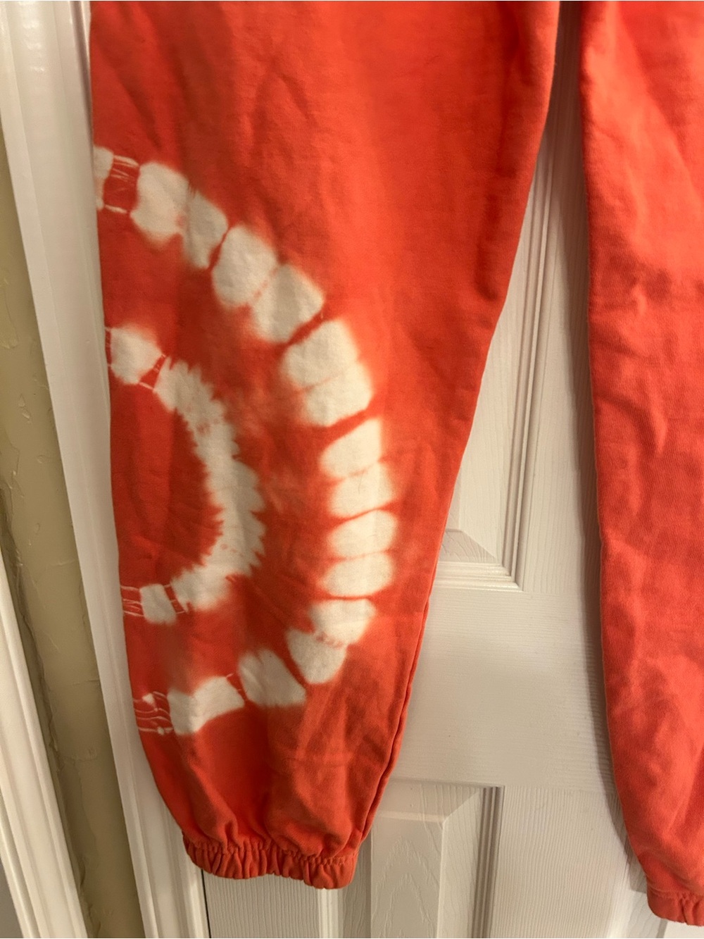 Mickey Mouse Mousewear Orange Tie-Dye Genuine Disney World Jogger Size Small - Picture 8 of 11